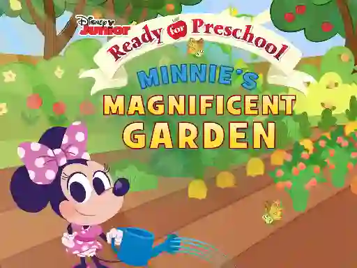 Joc Ready For Preschool Minnie's Magnificent Garden on-line