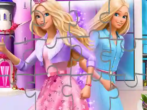 Joc Barbie Princess Adventure Jigsaw on-line