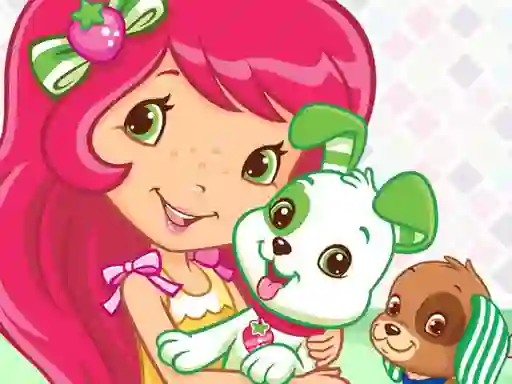 Joc Strawberry Shortcake Puppy Care on-line