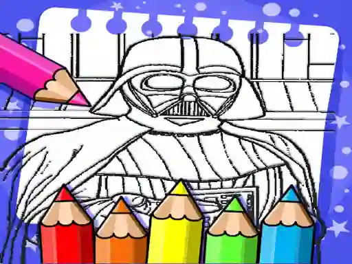 Joc Darth Vader Coloring Book on-line