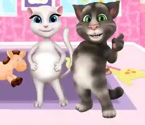 Joc Preganat Kitty Room Decor on-line