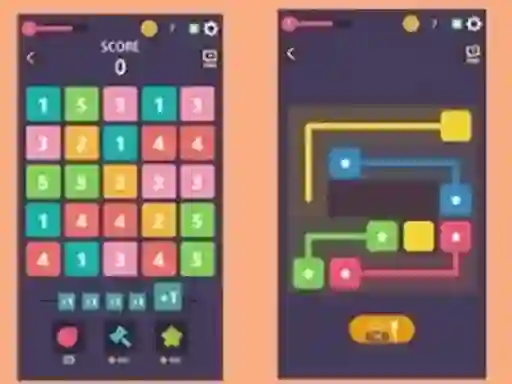 Joc 3 in 1 Puzzle on-line