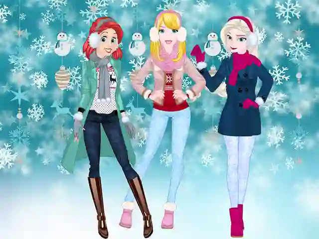 Joc Princesses Winter Spree on-line