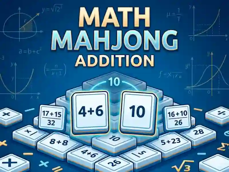 Joc Math Mahjong Addition on-line