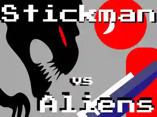 Joc Stickman vs Aliens on-line
