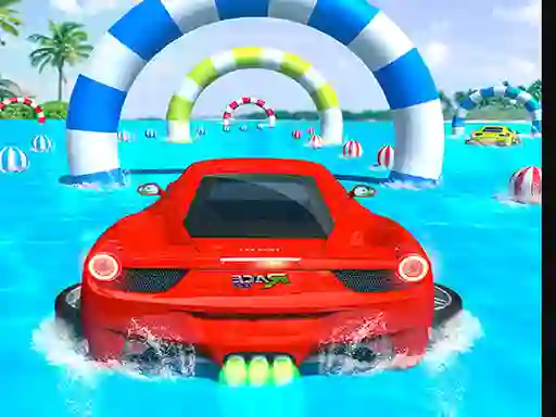 Joc Water Surfing Car Stunts Car Racing on-line
