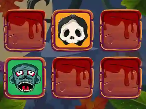 Joc Halloween Faces Memory on-line