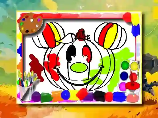 Joc Halloween Coloring Book on-line