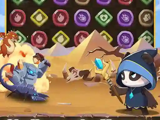 Joc Legend of Panda Match 3 & Battle on-line