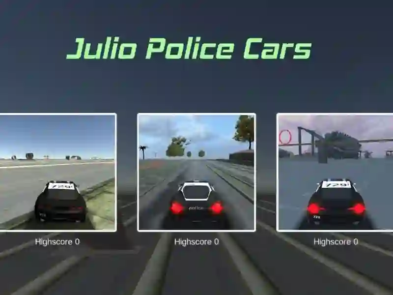 Joc Julio Police Cars on-line