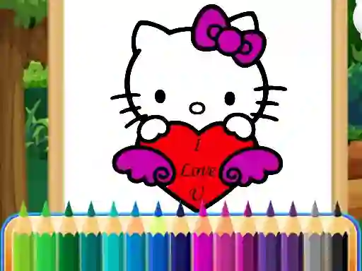 Joc Coloring Kitty on-line