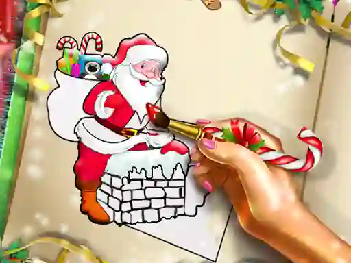 Joc Santa Christmas Coloring on-line