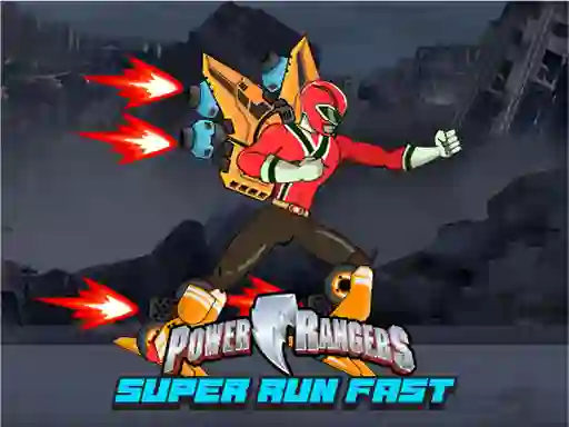 Joc Power Rangers Super Run Fast on-line