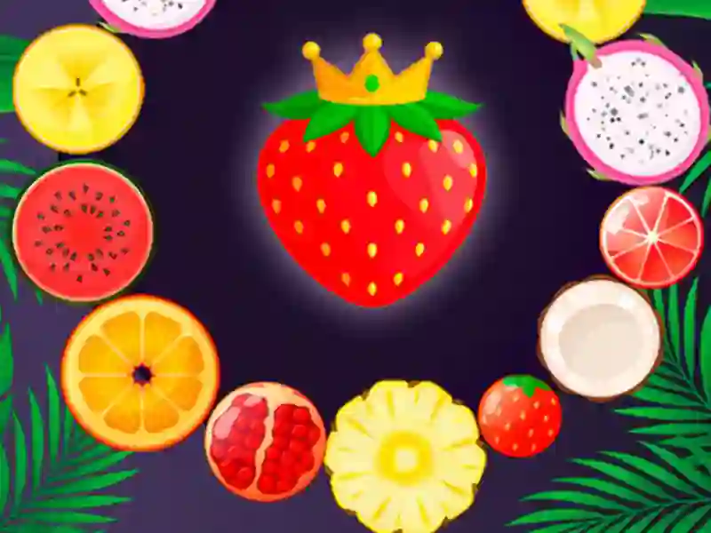 Joc Fruit King Merge on-line