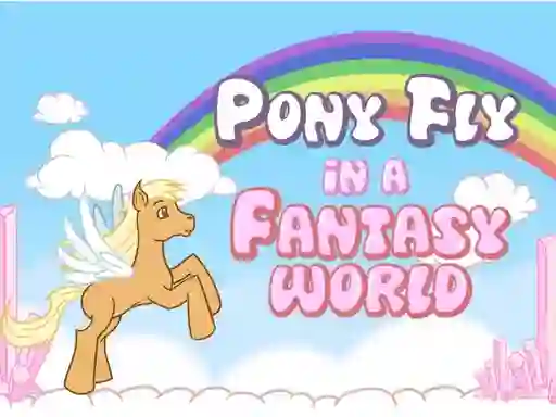 Joc Pony fly in a fantasy world on-line