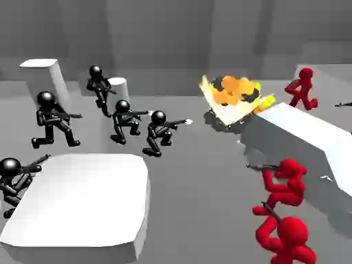 Joc Counter Stickman Battle Simulator on-line