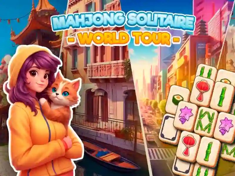 Joc Mahjong Solitaire: World Tour on-line