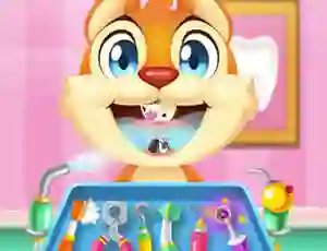 Joc Crazy Animals Dentist on-line