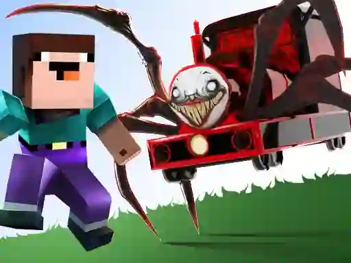 Joc Noob vs Spider Train on-line