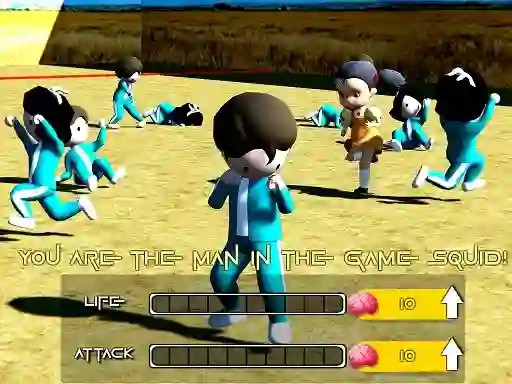 Joc Squid Game Crowd on-line