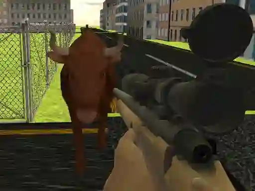 Joc Angry Bull Shooter on-line