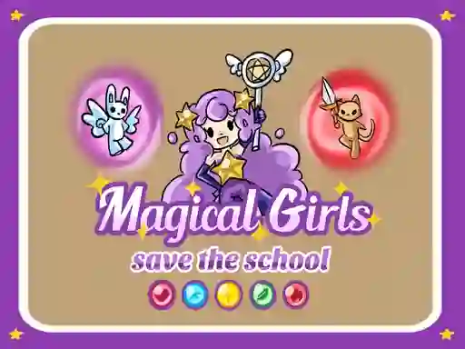 Joc Magical Girls Save the School on-line