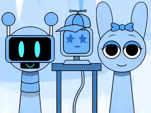 Joc Huggy Mix Sprunki Music Box on-line