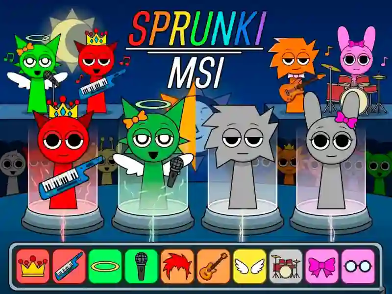 Joc Sprunki.MSI on-line