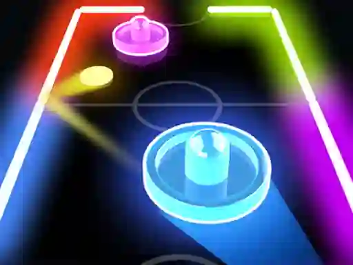 Joc Glow Hockey HD on-line