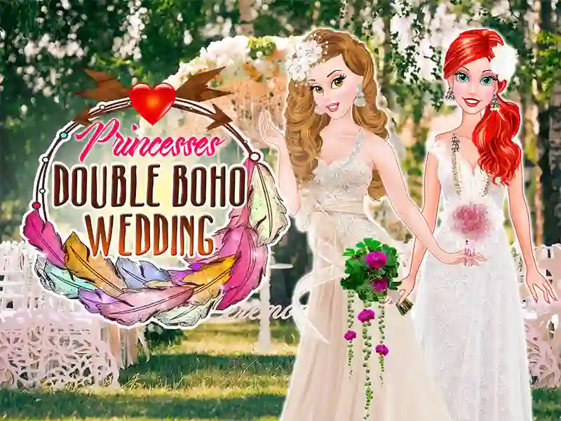 Joc Princesses Double Boho Wedding on-line