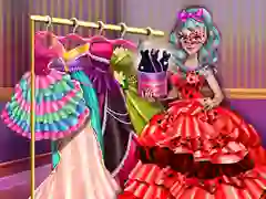 Joc Dove Carnival Dolly Dress Up on-line