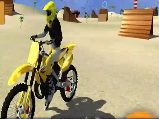 Joc Motor Cycle Beach Stunt on-line