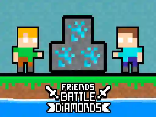 Joc Friends Battle Diamonds on-line