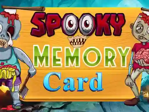 Joc Spooky Memory Card on-line
