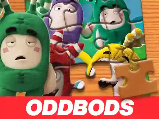 Joc Oddbods Jigsaw Puzzle on-line