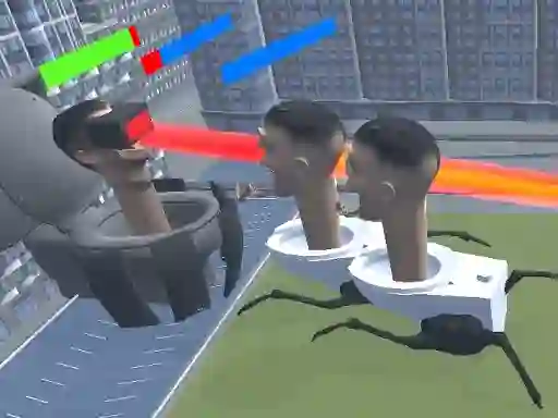 Joc Merge Toilet Skib Fight on-line
