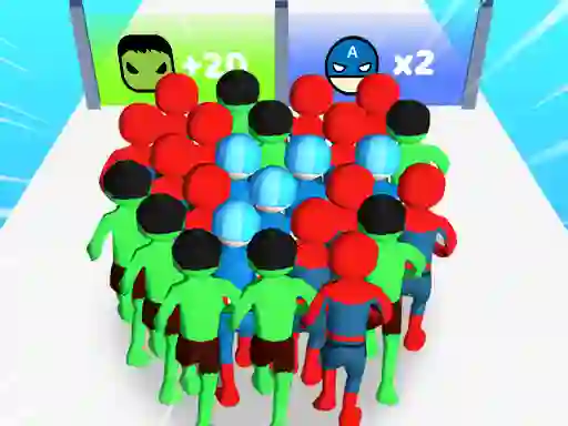 Joc Count Masters: Superhero on-line