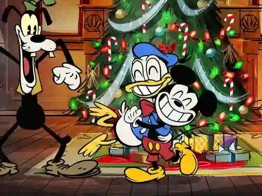 Joc Preparing Mickey For Christmas Match 3 on-line