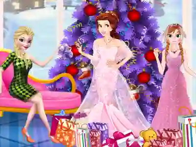 Joc Girls Christmas Party Prep on-line