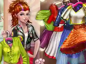 Joc Sery Shopping Day Dolly Dress Up on-line