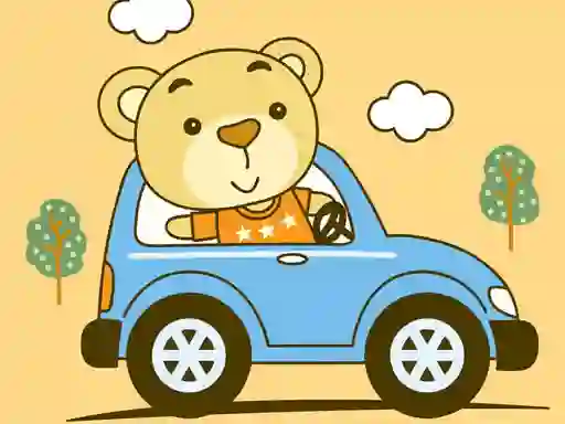 Joc Little Cute Vehicles Match 3 on-line