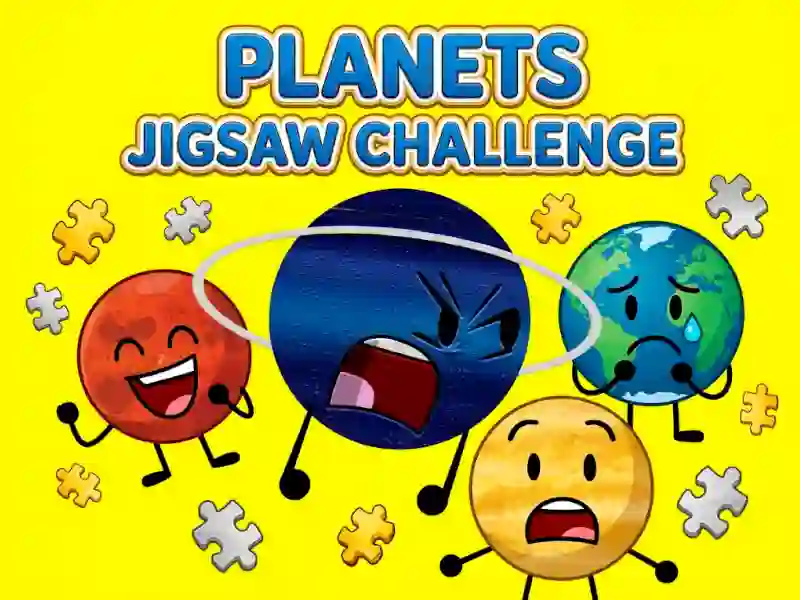 Joc Planets Jigsaw Challenge on-line