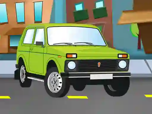 Joc Russian Cars Differences on-line