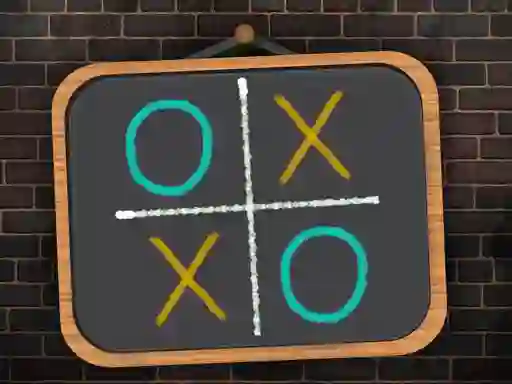 Joc Tic Tac Toe blackboard on-line