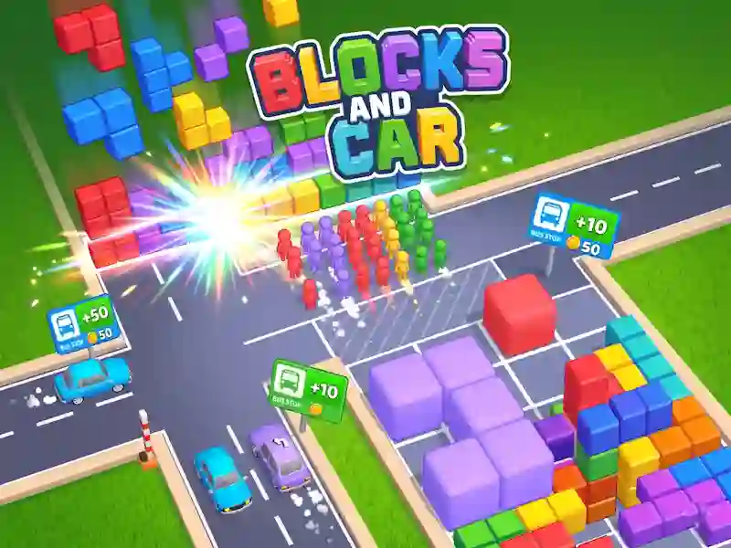 Joc Blocks and Car on-line