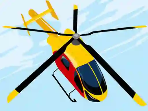 Joc Dangerous Helicopter Jigsaw on-line
