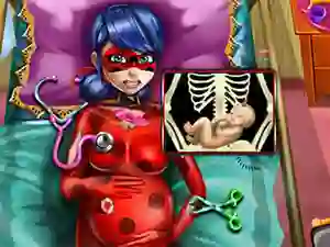 Joc Pregnant Dotted Girl Emergency on-line