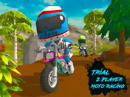 Joc Trial 2 Player Moto Racing on-line