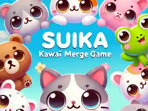 Joc Suika Kawaii Merge Game on-line