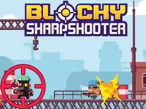 Joc Blocky Sharpshooter on-line